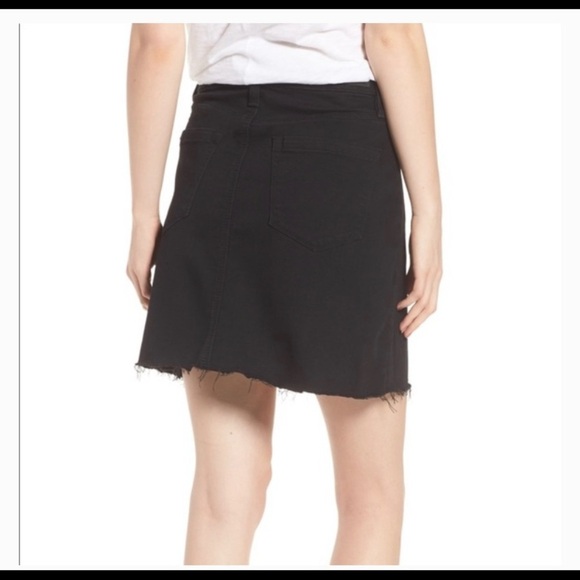 NWT Anthropologie Blank NYC Raw Hem denim skirt - Picture 2 of 7